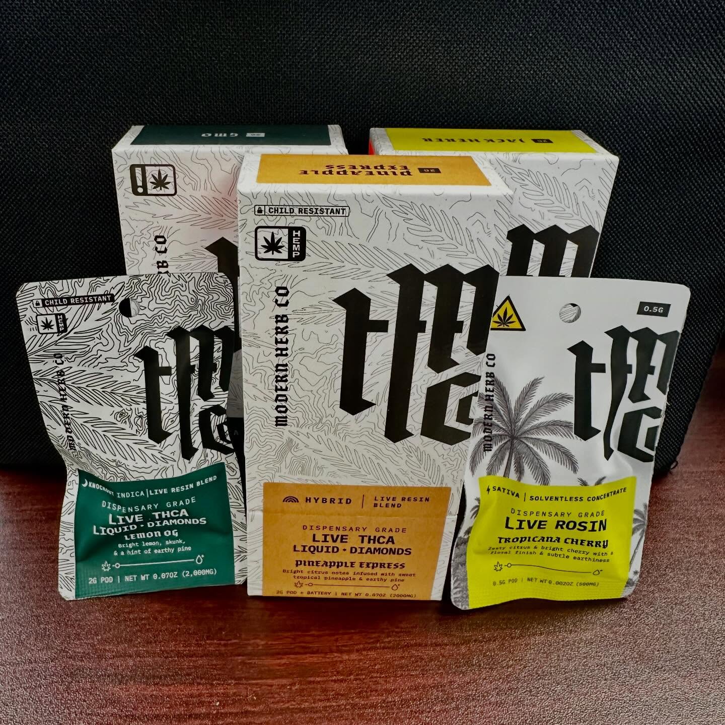 Packaged adult-use products available in store